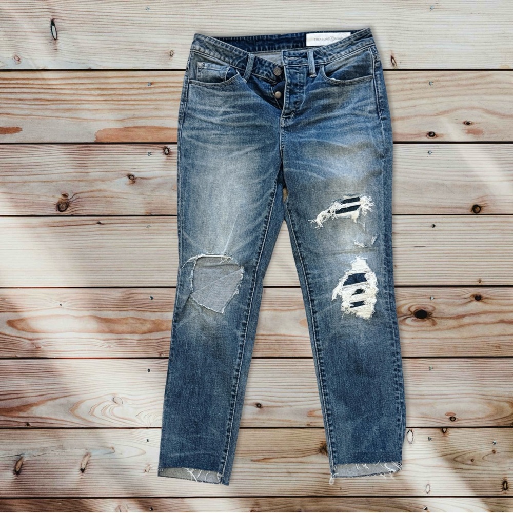 Treasure & bond High Rise Loose Skinny Crop - 27